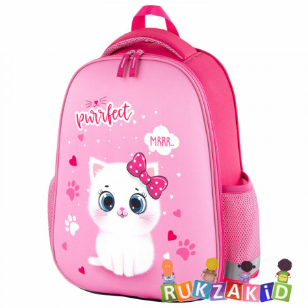 Рюкзак ранец школьный ПИФАГОР EVA BASIC Fluffy cat