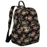 Городской рюкзак с цветами Pola 4345 Черный