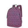 Рюкзак для девушки Asgard Р-5137 Череп Мелкий черно-розовый