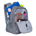 Рюкзак школьный Grizzly RU-138-1 Серый