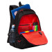 Рюкзак школьный Grizzly RU-130-41 Черный - красный