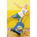 Рюкзак пиксельный на роликах Upixel Super Class Rolling Backpack WY-A024 Темно-синий