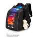 Ранец школьный с мешком для обуви SkyName 2094-M Котик