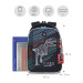 Ранец рюкзак школьный Grizzly RAf-293-11 T-REX Черный