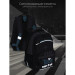 Рюкзак школьный Grizzly RB-254-5 Черный - синий