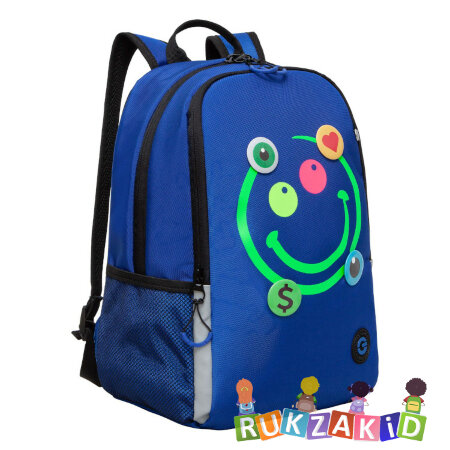 Рюкзак школьный Grizzly RB-351-8 Синий