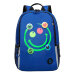 Рюкзак школьный Grizzly RB-351-8 Синий