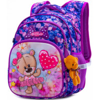 Рюкзак школьный SkyName R3-232 Мишка с шариком