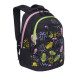 Молодежный рюкзак Grizzly RD-951-2 Черные жуки
