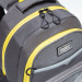 Рюкзак школьный Grizzly RB-157-2 Серый - желтый