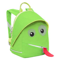 Рюкзак детский с LED подстветкой Grizzly RK-075-1 Салатовый