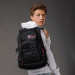 Рюкзак молодежный Grizzly RU-802-31 Черный - красный