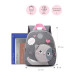 Рюкзак детский для девочки Grizzly RK-280-1 Котик Серый