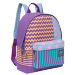 Рюкзак молодежный Grizzly RD-750-3 Темно-фиолетовый - небесно-голубой
