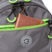 Рюкзак школьный подростковый Grizzly RB-259-3 Серый - салатовый