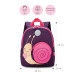Рюкзак детский для девочки Grizzly RK-280-2 Улитка Фиолетовый - розовый