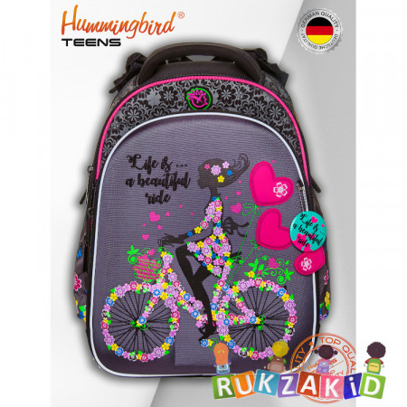 Рюкзак школьный Hummingbird T121 Велосипедистка