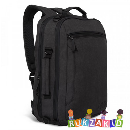 Бизнес - рюкзак Grizzly RU-805-11 Черный