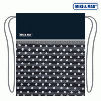 Сумка для обуви Mike Mar MB101 Горошек Синий