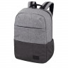Рюкзак для города под ноутбук Asgard Р-7863 Серый светлый - Серый темный