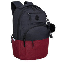 Рюкзак женский Grizzly RD-341-2 Черный - красный