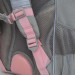 Ранец школьный с мешком для обуви Grizzly RAm-284-3 Серый - розовый