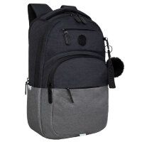 Рюкзак женский Grizzly RD-341-2 Черный - серый