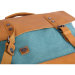 Рюкзак крафтовый Ginger Bird Грог 25 с боковыми карманами Голубой (Лисы)