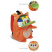 Рюкзак детский игрушка Grizzly RS-375-1 Лисенок