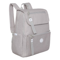 Рюкзак с клапаном молодежный Grizzly RXL-325-1 Серый