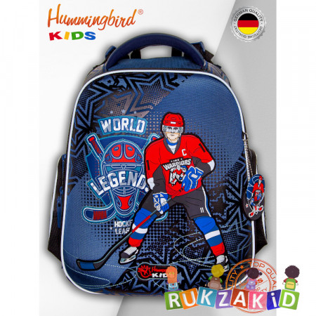 Рюкзак ранец школьный Hummingbird TK81 Хоккей