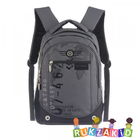 Рюкзак Grizzly RU-501-1 Серый