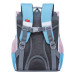 Ранец школьный с мешком для обуви Grizzly RAm-184-11 Серо - голубой