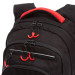 Рюкзак школьный Grizzly RB-050-21 Черный - красный