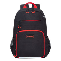 Рюкзак школьный Grizzly RB-255-2 Черный - красный
