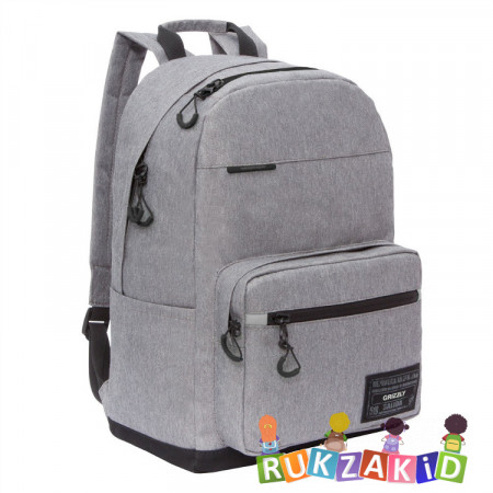 Рюкзак молодежный Grizzly RQL-218-1 Серый
