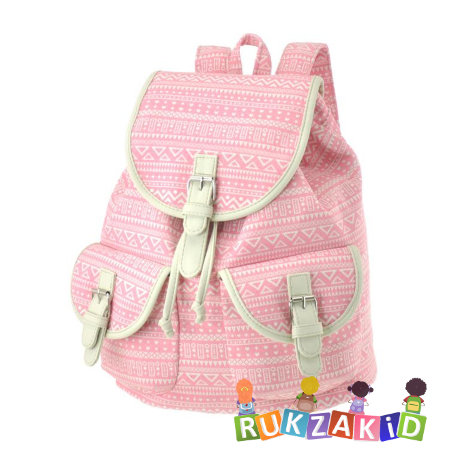 Рюкзак для подростка Asgard Р-5594С СкандиУзор розовый