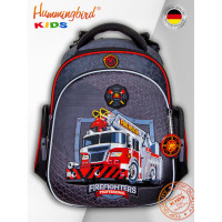 Рюкзак ранец школьный Hummingbird TK83 Пожарная машина