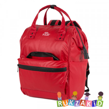 Молодежный рюкзак сумка Polar 18211 Красный