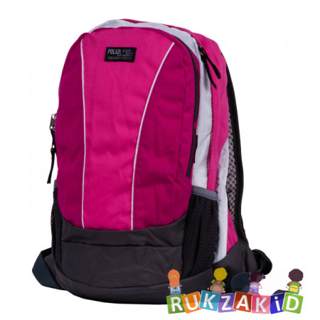 Городской рюкзак Polar ТК1015 Темно - розовый
