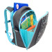 Ранец рюкзак школьный Grizzly RAf-192-8 Звезды Серый