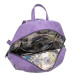 Женский рюкзак из экокожи Ors Oro DW-814 Фиолетовый