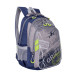 Школьный рюкзак для мальчика Grizzly RB-964-4 Синий - серый