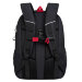 Рюкзак школьный Grizzly RU-332-2 Черный - красный - желтый