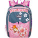 Рюкзак школьный облегченный Across ACS5-4 Цветы