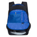 Рюкзак школьный Grizzly RB-250-1 Черный - синий