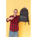 Рюкзак школьный Grizzly RU-330-4 Черный - красный