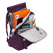 Рюкзак с клапаном молодежный Grizzly RXL-325-1 Фиолетовый