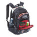 Рюкзак школьный Grizzly RB-860-6 Черный - серый