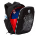 Ранец рюкзак школьный Grizzly RAf-193-6 Hockey Черный